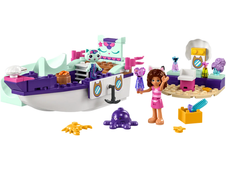Lego Gabbys Dolhouse 10786 Gabby & MerCat's Ship & Spa, 2 image