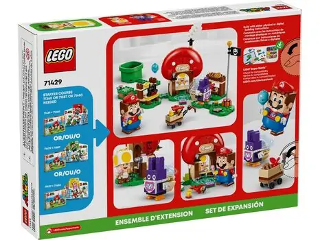 Lego Super Mario 71429 Nabbit at Toad's Shop Expansion Set, 4 image