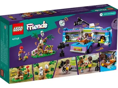 Lego Friends 41749 Newsroom Van, 8 image