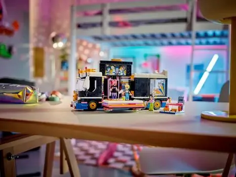 Lego Friends 42619 Pop Star Music Tour Bus, 11 image