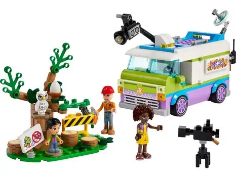 Lego Friends 41749 Newsroom Van, 2 image