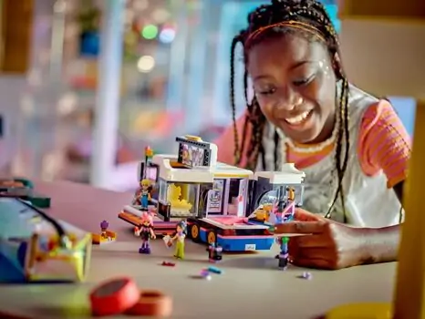 Lego Friends 42619 Pop Star Music Tour Bus, 10 image