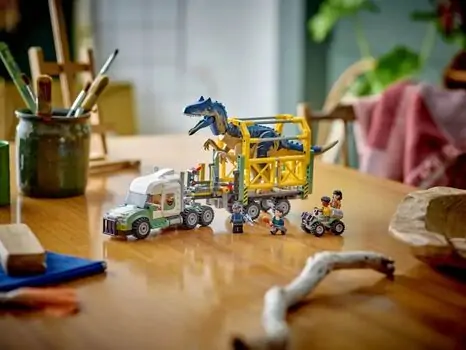 Lego Jurassic World 76966 Dinosaur Missions: Allosaurus Transport Truck, 9 image