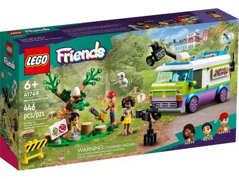 Lego Friends 41749 Newsroom Van, 3 image