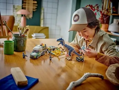 Lego Jurassic World 76966 Dinosaur Missions: Allosaurus Transport Truck, 8 image