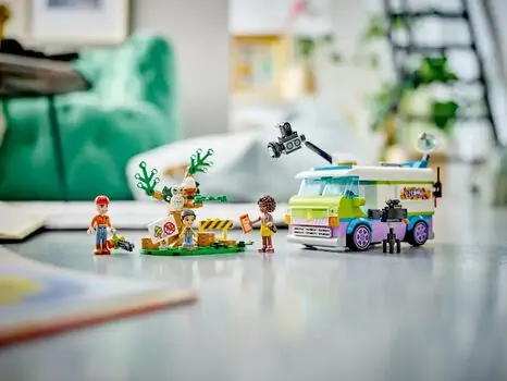 Lego Friends 41749 Newsroom Van, 10 image