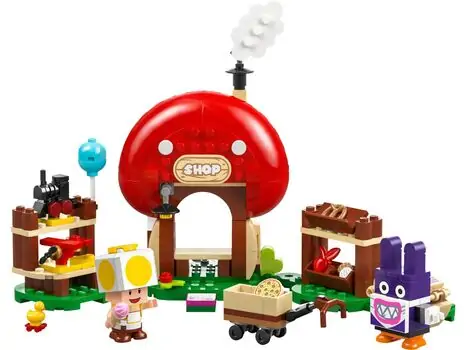 Lego Super Mario 71429 Nabbit at Toad's Shop Expansion Set, 2 image