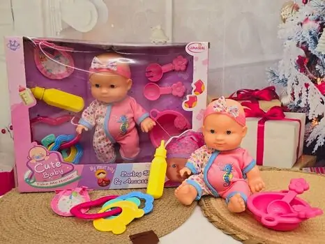Doll Set სათამაშო თოჯინა