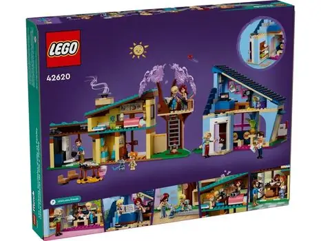 Lego Friends 42620 Olly and Paisley's Family Houses, 8 image