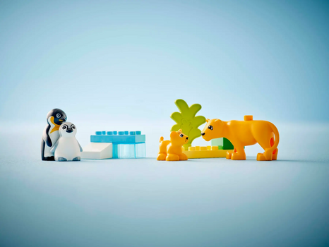 LEGO Duplo 10442 Wild Animal Families: Penguins & Lions, 5 image