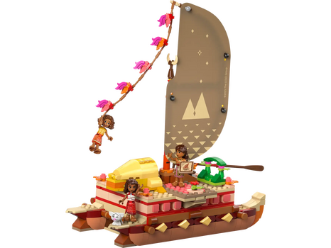 LEGO Disney 43270 Moana's Adventure Canoe, 5 image