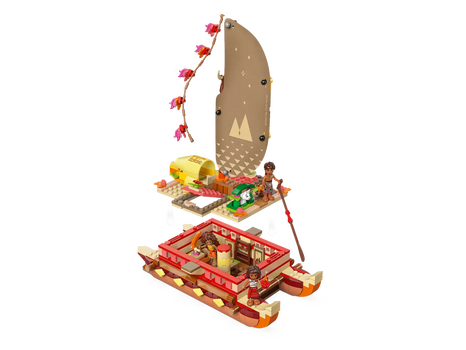 LEGO Disney 43270 Moana's Adventure Canoe, 6 image