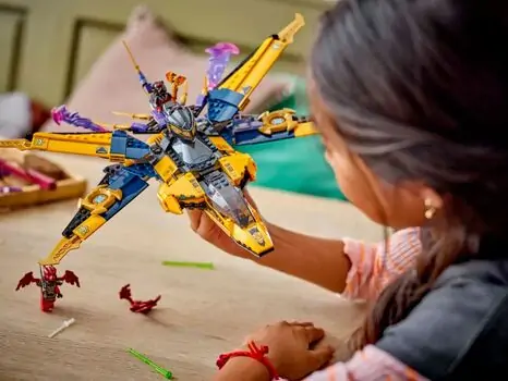 Lego Ninjago 71833 Ras and Arin's Super Storm Jet, 7 image