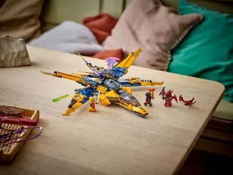 Lego Ninjago 71833 Ras and Arin's Super Storm Jet, 9 image
