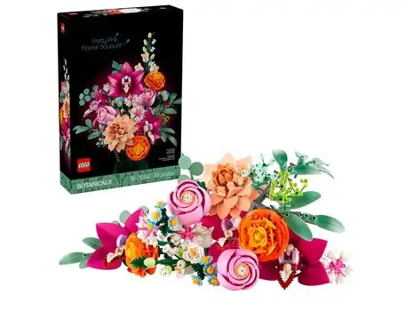 Lego Botanical Collection 10342 Pretty Pink Flower Bouquet