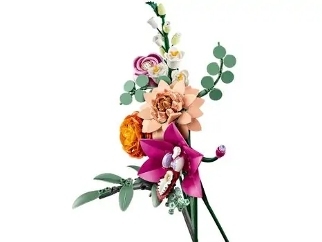 Lego Botanical Collection 10342 Pretty Pink Flower Bouquet, 4 image