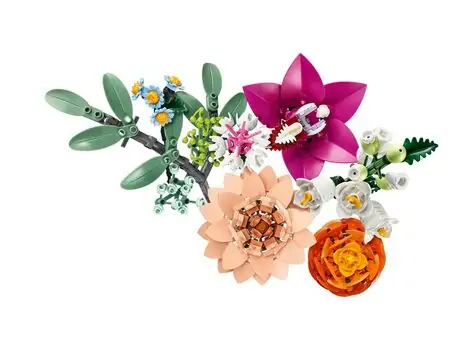 Lego Botanical Collection 10342 Pretty Pink Flower Bouquet, 5 image