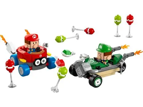 Lego Super Mario 72034 Mario Kart™ – Baby Mario vs. Baby Luigi, 2 image