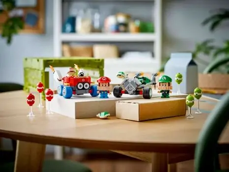 Lego Super Mario 72034 Mario Kart™ – Baby Mario vs. Baby Luigi, 9 image