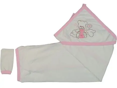 Hooded Towel Bear Family საბავშვო პირსახოცი, 2 image