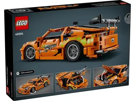 Lego Technic 42204 Fast and Furious Toyota Supra MK4, 3 image
