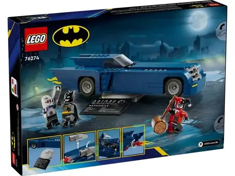 Lego Super Heroes 76274 Batman with the Batmobile vs. Harley Quinn and Mr. Freeze, 7 image