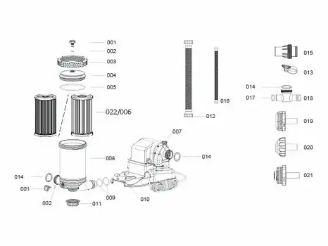 Bestway 56474-კარკასული აუზი, 9 image
