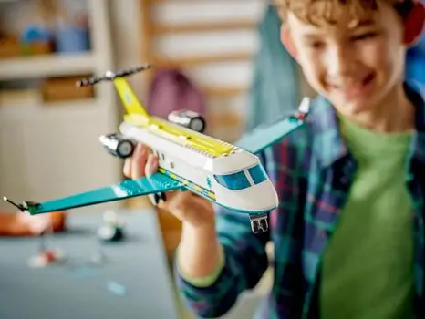 Lego City 60465 Emergency Air Ambulance Airplane, 8 image