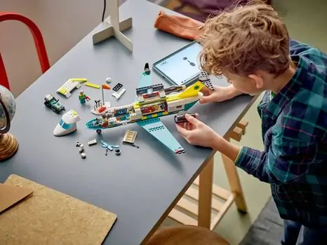 Lego City 60465 Emergency Air Ambulance Airplane, 10 image