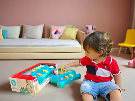 Baby Yard Forest Animals Pop Up Toy - განსავითარებელი სათამაშო, 2 image