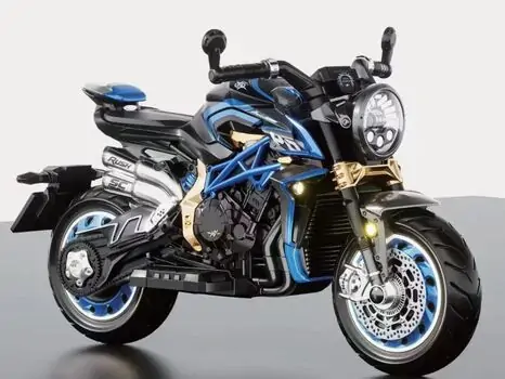 Yamaha Motorcycle Blue - ელექტრო მოტოციკლი