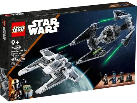 Lego Star Wars 75348 Mandalorian Fang Fighter vs. TIE Interceptor™, 2 image