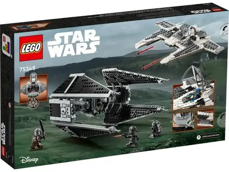 Lego Star Wars 75348 Mandalorian Fang Fighter vs. TIE Interceptor™, 7 image