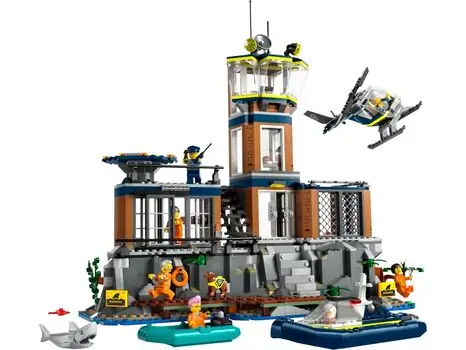 Lego City 60419 Police Prison Island, 2 image