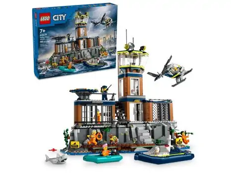 Lego City 60419 Police Prison Island