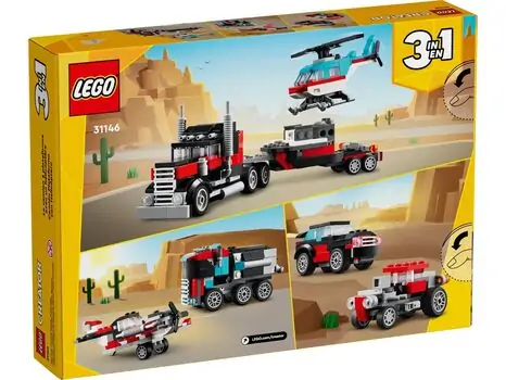 Lego Creator 31146 Flatbed Truck with Helicopter, 8 image