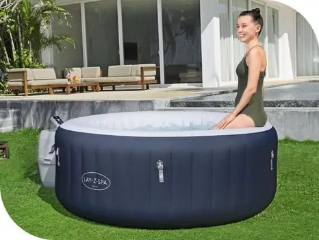 Bestway 6001C Lay-Z-Spa Miami AirJet Energy-Saving Hot Tub - გასაბერი ჯაკუზი, 8 image
