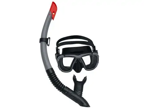 Bestway 24021 Mask With Snorkel Grey -  წყლის აქსესუარების ნაკრები, 3 image