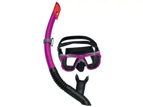 Bestway 24021 Mask With Snorkel Purple -  წყლის აქსესუარების ნაკრები, 10 image