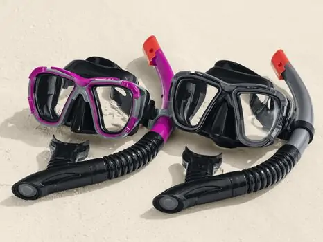 Bestway 24021 Mask With Snorkel Grey -  წყლის აქსესუარების ნაკრები, 9 image