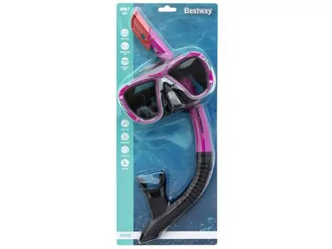 Bestway 24021 Mask With Snorkel Purple -  წყლის აქსესუარების ნაკრები, 9 image