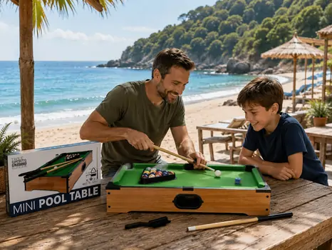 Koopman Mini Pool Table Game - სათამაშო ბილიარდის მაგიდა