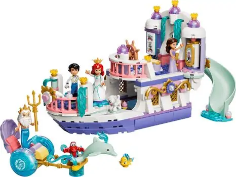 Lego Disney 43299 Ariel's Royal Wedding Boat, 2 image