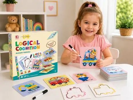 Logical Cognition Puzzle - სათამაშო შემეცნებითი ფაზლი, 3 image