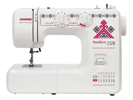 საკერავი მანქანა JANOME HOMEDECOR 2320