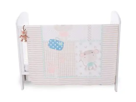 KikkaBoo-ს ახალშობილის პლედი Blanket Fantasia Beige 110/140 cm, 2 image