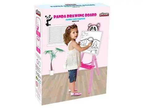 PANDA DRAWING BOARD PINK Pilsan-ის სახატავი დაფა 03 418, 2 image