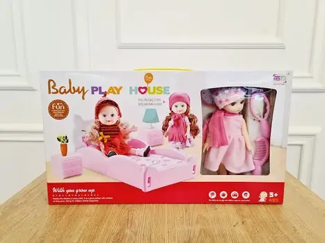 BABY PLAYHOUSE საბავშვო სათამაშო თოჯინა საწოლით, 3 image