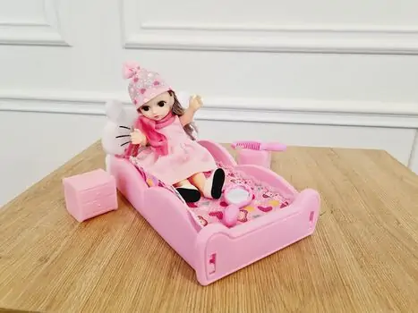 BABY PLAYHOUSE საბავშვო სათამაშო თოჯინა საწოლით, 2 image