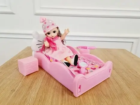 BABY PLAYHOUSE საბავშვო სათამაშო თოჯინა საწოლით, 4 image